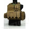 Flyye 1000D Molle Force Recon CIRAS Vest Ver. MAR Coyote Brown