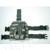 Molle Drop Leg Platform Panel w/Pistol Holster Digital ACU Camo