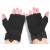 Special Operation Tactical Half Finger Assault Gloves Black