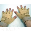 Special Operation Tactical Half Finger Assault Gloves Tan