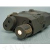 PRO&T AN/PEQ-15 Red Dot Laser & LED Flashlight Tan