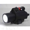M6 6V 180Lm QD LED Tactical Flashlight & Red Laser Sight Black