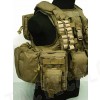 Molle 900D RAV Tactical Carrier Vest with 20 Pouch Coyote Brown