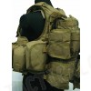 Molle 900D RAV Tactical Carrier Vest with 20 Pouch Coyote Brown