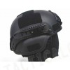 MICH TC-2000 ACH Helmet with NVG Mount & Side Rail Black