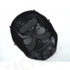 Army of Two Skull Full Face Airsoft Protector Mask Black