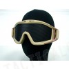 Airsoft No Fog Metal Mesh DL Style Goggle Tan