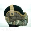 Stalker Type Half Face Metal Mesh Raider Mask Ver. 2 Multi Camo