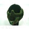 Stalker Type Half Face Metal Mesh Mask Ver. 2 Digital Woodland