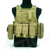 USMC MOD Molle Assault Plate Carrier Vest Coyote Brown