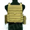 USMC MOD Molle Assault Plate Carrier Vest Coyote Brown