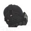 Black Bear Airsoft Stalker BAT Style Raider Mesh Mask Black