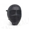 Full Face Hockey Type Airsoft Mesh Goggle Mask Black