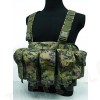 AK Magazine Chest Rig Carry Vest CADPAT Digital Woodland Camo