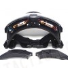 Pro-Goggle Full Face Mask with Fan Ventilation Black