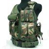 Airsoft Tactical Hunting Combat Vest Camo Woodland