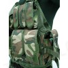 Airsoft Tactical Hunting Combat Vest Camo Woodland