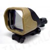 Rambo SP-6 1x66 Open Red Green Dot Sight Reflex Tan