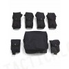 OTV Body Armor Carrier Tactical Vest Black