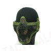 Black Bear Airsoft Stalker Style Shadow Mesh Mask Woodland Camo