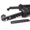 Tactical RIS Total Bipod Flashlight Holder Foregrip Grip Black
