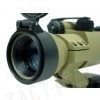 Comp M2 Type Red Green Dot Sight Scope w/Cantilever Mount Tan