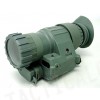 PVS-14 NVG Style 3x Magnifier Scope with Red Laser ACU