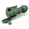 PVS-14 NVG Style 3x Magnifier Scope with Red Laser ACU