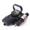 Holographic Multi Reticle Red Green Dot Sight Reflex & Red Laser