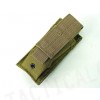 Molle Single Pistol Magazine Pouch Coyote Brown