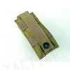 Molle Single Pistol Magazine Pouch Coyote Brown