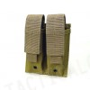 Molle Double Pistol Magazine Pouch Ver.2 Coyote Brown