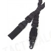 Heavy Duty 2-Point Bungee Tactical Rifle Sling Black