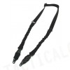 Heavy Duty 2-Point Bungee Tactical Rifle Sling Black