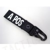 A POS Blood Type Identification Strap Black