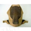 Black Bear Airsoft Praetorian Skull Razor Mask Tan