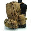 CamelPack Tactical Molle Assault Backpack Coyote Brown