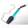 Fatman Airsoft Aluminum Concealed Backup Knife Blue