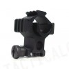 25mm/30mm QD Scope Sight Mount Ring w/20mm Tri-Rail