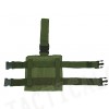 Quadruple MP5 Magazine Drop Leg Pouch OD