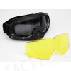 Airsoft OP AEC Tactical Goggles with 2 Lens Black