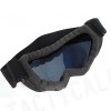 Airsoft X400 Wind Dust Tactical Goggle Glasses Black