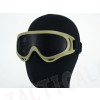 Airsoft UV-X400 No Fog Metal Mesh Tactical Goggle Tan