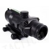 ACOG Type Optical Fiber Green Illuminated Dot Sight Scope