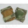 Airsoft Neoprene Knee & Elbow Pads Set A-TACS Camo