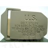 US Army Military Utility Tactical BDU Duty Belt Tan