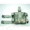 Molle Drop Leg Panel Utility Waist Pouch Bag Digital ACU Camo