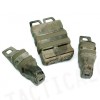 Molle FastMag Magazine Clip Set for M4/Pistol/MP5 A-TACS Camo