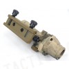 ACOG Type Optical Fiber Red Dot Sight (Dual Power) A-TACS Camo