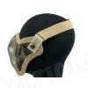 Deluxe Stalker Type Half Face Mesh Protector Mask Desert Camo